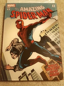 AVENGERS New Disney Marvel D23 Expo Acrylic Print Limited Edition SPIDER-MAN - Picture 1 of 8