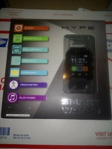HYPE Bluetooth Smart Watch For Smartphones Tablets All Ages Android IOS Unisex - Picture 1 of 5