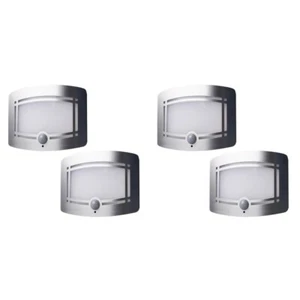 Applique da parete 2 pezzi spina LED lampada vetro sensore movimento luce armadio - Foto 1 di 12