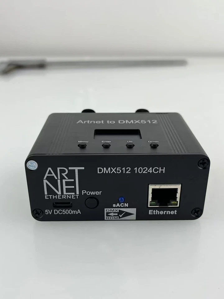 2 Port Artnet sACN RDM to DMX512 Node light controller  | Unlock  MA2 4096CH - Image 1 of 4