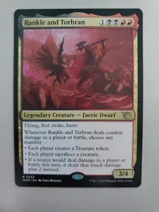 MTG Rankle e Torbran Marcia della Macchina 0252 Promo Regolare - Foto 1 di 1