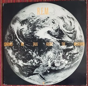 R.E.M. SHOULD WE TALK ABOUT THE WEATHER RARE USA PROMO-ONLY COMPILATION 2-LP - Picture 1 of 6
