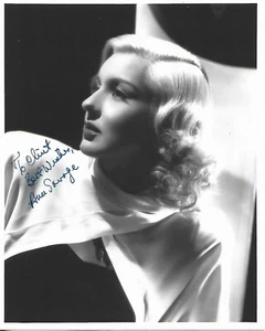 ANN SAVAGE handsigniertes 8 x 10 signed Foto COA - Bild 1 von 3