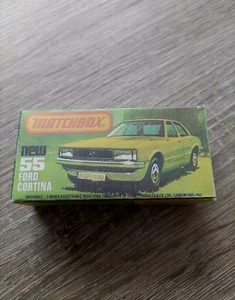 Matchbox Superfast - No55 Ford Cortina - Replica / Copy Box only - Picture 1 of 3
