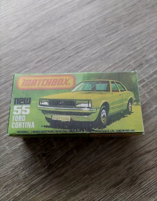 Matchbox Superfast - No55 Ford Cortina  - Replica / Copy Box only - Image 1 of 3