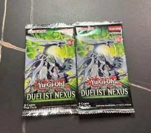 Yu-Gi-Oh! Duelist Nexus Booster Packs x2 - Sellado de fábrica - Imagen 1 de 2