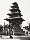1934 Vintage 11x14 ~ INDIA ~ Bhatgaon Statue Architecture Photo Art ~ HURLIMANN