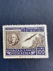 San Marino 1947 100 Years Of Stamps In Usa Stamps On Stamps Airmail Mlh