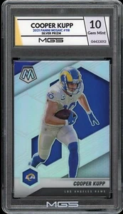 2021 Panini Mosaic SILVER #118 Cooper Kupp MGS GRADED 10 GEM MINT 🔥 Los Angeles - Picture 1 of 2