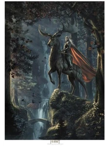 Der Hobbit Thranduil Elbenkrieger König Elch Atemberaubender Naturalismus Natur Kunst - Bild 1 von 1
