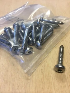 VITE ACCIAIO INOX 5,3x32 PER LEGNO PLASTICA TESTA CILINDRICA INSERTO T25 20PZ - Foto 1 di 1