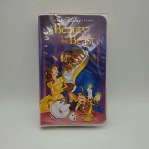 Rare Disney Beauty And The Beast Black Diamond VHS Tape - Picture 1 of 7