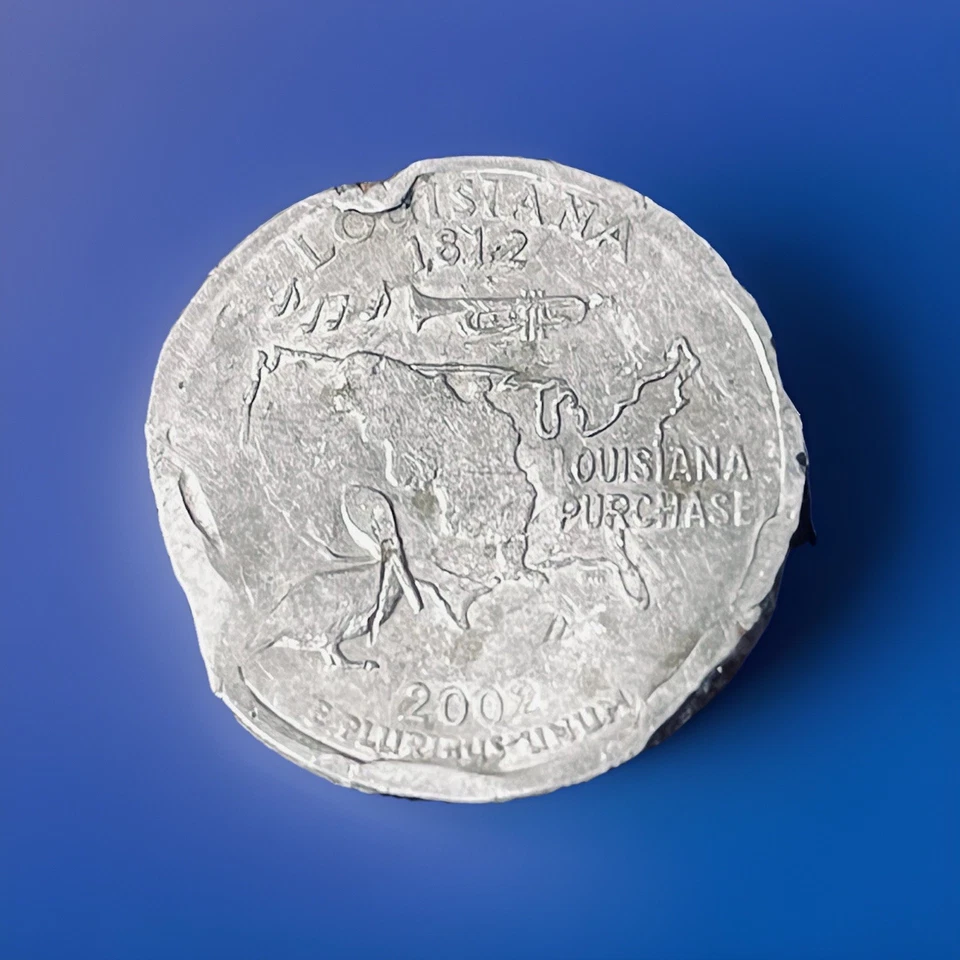 2002 Louisiana Quarter Error Coin - Image 1 of 4