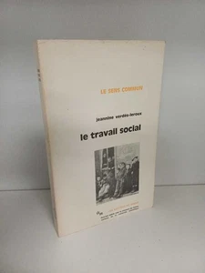 Le Travail social Le sens commun | Verdes-Leroux Jeannine | Bon état - Picture 1 of 2