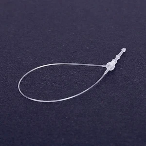5000Pcs Plastic Fastener Hang Tag Snap Lock,5" Security Loop Plastic Tag Fastene - Picture 1 of 4