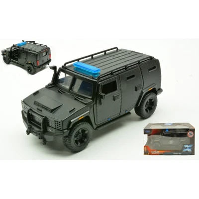 AGENCY SUV HUMMER 2020 FAST X FAST & FURIOUS MATT BLACK 1:32 Jada Toys Movie Mod - Immagine 1 di 4