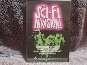 (3FREE) USED DVD Sci-Fi Invasion! 4 Movies (Thin Case) List in Description - Picture 1 of 3