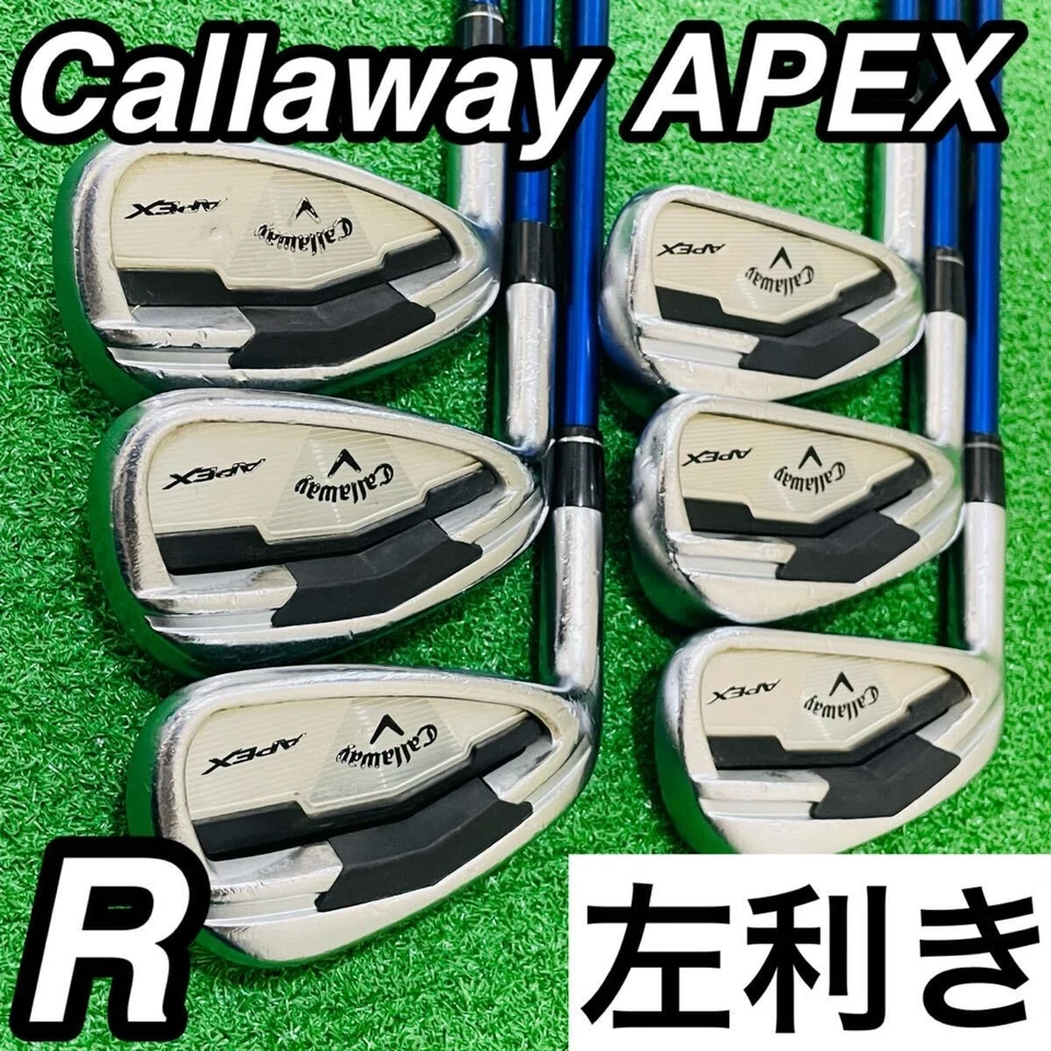 Callaway APEX Irons #5-9,Pw(6Clubs)/Genuine Carbon/Flex:Regular/ Iron set - Image 1 of 4