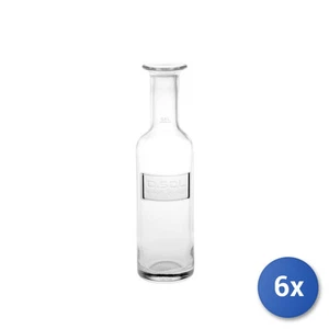 6X Bormioli Bottles Without Cap Finewine Lt 0.5 With Line - Picture 1 of 3