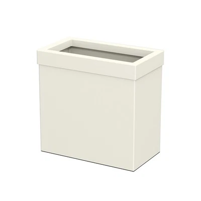 Bote de basura de acero inoxidable Gatco 1918 - perla mate Foto 1 de 4