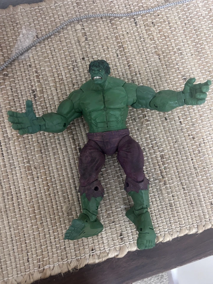 Marvel Legends Face Off Hulk Action Figure 2006 Toy Biz 8” Closed Mouth Variant  - Image 1 of 1