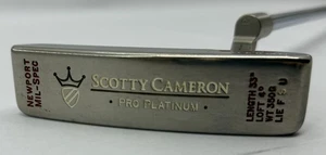 Scotty Cameron Pro Platinum Newport Mil Spec 33/350 Putter RH - Picture 1 of 7