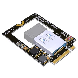 M.2 B Key to Bluetooth-Compatible WiFi Network Card USB 3.0 SSD NGFF Converter - Picture 1 of 19