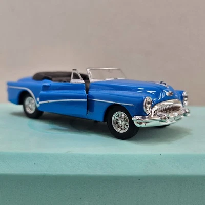 1953 Buick Skylark Blue Welly 43664 Diecast Convertible - Image 1 of 4