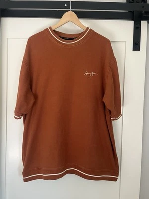 Y2K Sean John Shirt - Men’s XL - Burnt Orange / Brown - Diddy - Image 1 of 4