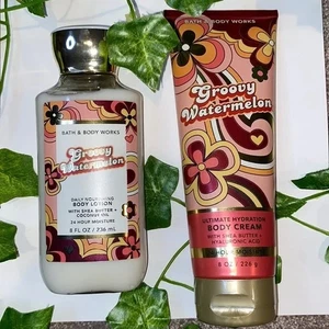 Bath & Body Works Groovy Watermelon – Lotion & Körpercreme Set - Bild 1 von 5