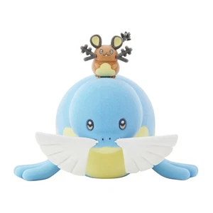 Pokemon centro original pisapapeles Sealeo Dedenne figura Pokémon conserje - Imagen 1 de 7