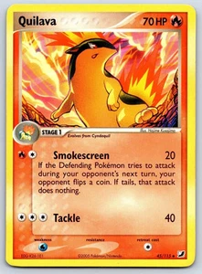 Quilava 45/115 Unseen Forces Pokemon VINTAGE EXC BUY 2 CARDS GET 1 FREE!! - Bild 1 von 1