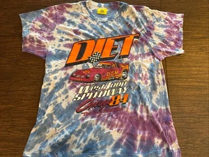 Diet Starts Monday Shirt Size XL OG Tie Dye Speedway RARE Men’s Fashion Design - Picture 1 of 5
