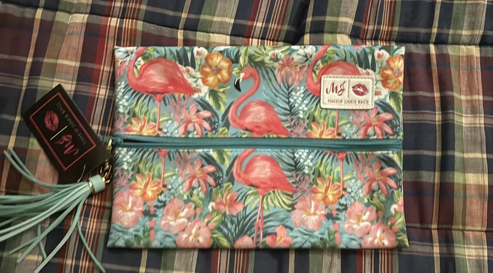 Make Up Junkie Flamingo Medium Bag  - Image 1 of 3