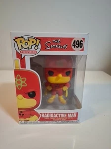 The Simpsons Funko Pop Vinyl Figure - Radioactive Man # 496 - Picture 1 of 6