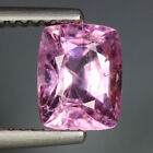 2.02Ct 8X6.3Mm Cushion Natural Pink Spinel Unheated Gems From Burma