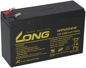 Batterie au plomb Kung Long WP1224W AGM 12V 6Ah haute puissance compatible MP1224H - Photo 1/8