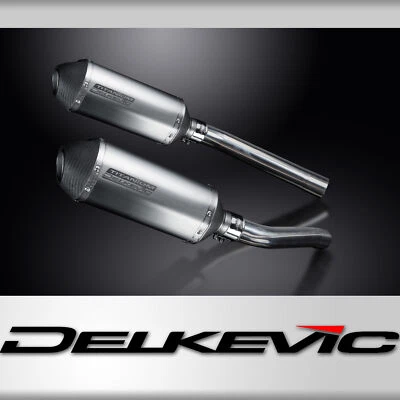 Suzuki DL1000 V-Strom 2002-2012 Slip On 10" X-Oval Titanium Exhaust Muffler Kit Foto 1 de 4