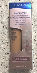 LUMENE TIME FREEZE INSTANT LIFT MAKEUP #30 CANNELLA ANTI INVECCHIAMENTO ARTIC HEATHER NUOVO - Foto 1 di 3