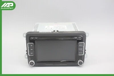 ✅ 10-15 Volkswagen Jetta CC Tiguan Radio CD Información Pantalla Táctil Cabezal 1K0035180 OEM Foto 1 de 4