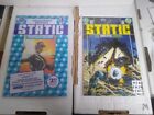 Static #1-2 (1993 Meilenstein Comics) Polybeutel, 1. App Statischer Schock, Hot-Streak