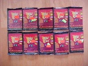 (10) 1991 Wild Card Collegiate Basketball Packs - Picture 1 of 2