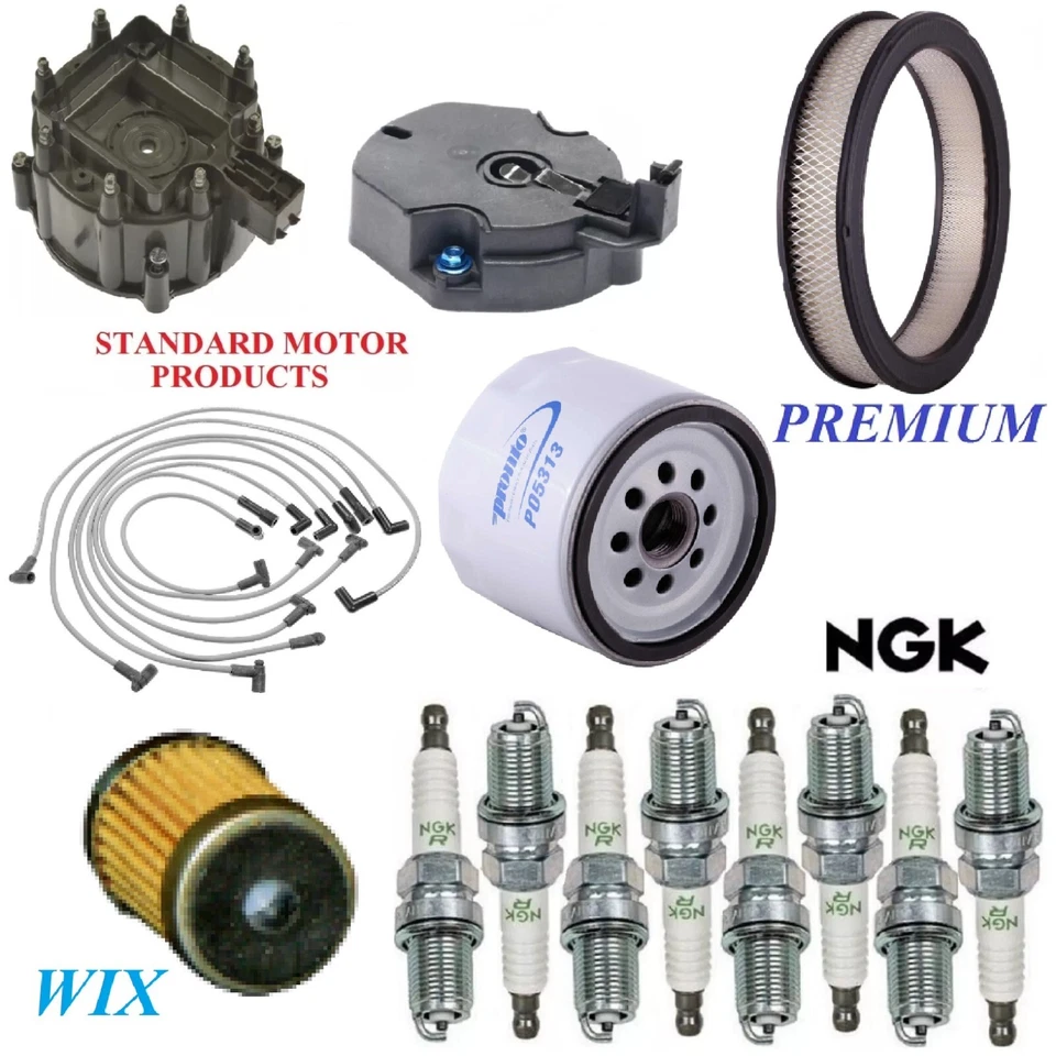 Tune Up Kit Filters Wire Plugs For OLDSMOBILE CUTLASS CALAIS V8 5.0L;VIN(U) 1978 - Image 1 of 1