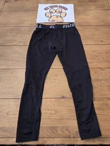 Boys Black Russell Compression Pants Size Large (10-12) - Picture 1 of 3