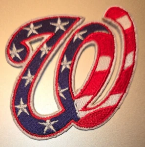 Washington National Bügelbild Patch 2,75" x 2,25" schneller kostenloser Versand mit Sendungsverfolgung - Bild 1 von 1