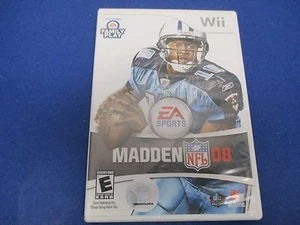 Wii, Madden NFL 08, EA Sports, Nintendo, clasificación E, ¡únete a la diversión! - Imagen 1 de 1