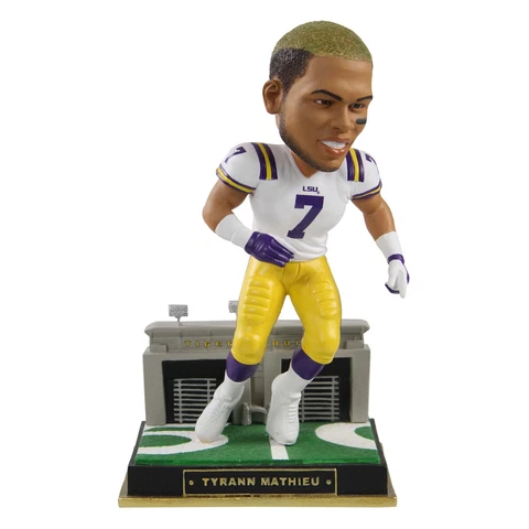 Tyrann Mathieu LSU Tigers Gate Series Bobblehead NCAA Kansas City Chiefs Cover