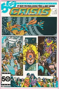 Crisis de Tierras Infinitas #11 1985 DC Comic F George Pérez escritor - Imagen 1 de 1