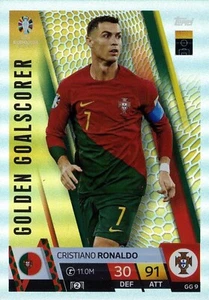 Match Attax UEFA EURO 2024 Germany # GG 9 CRISTIANO RONALDO (Golden Goalscorer) - Bild 1 von 1