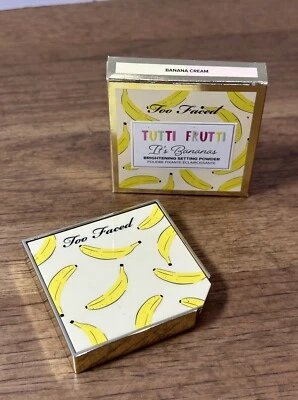 Too Faced Tutti Frutti It's Bananas BANANA CREAM Brightening Setting Powder NIB - Image 1 of 4